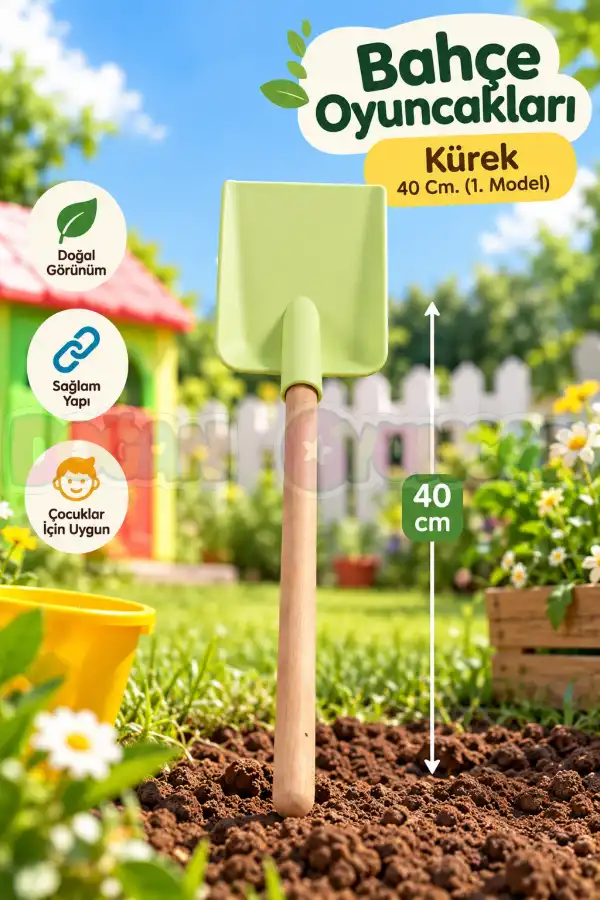 Bahçe Oyuncakları - Kürek 40 Cm. (1. Model)