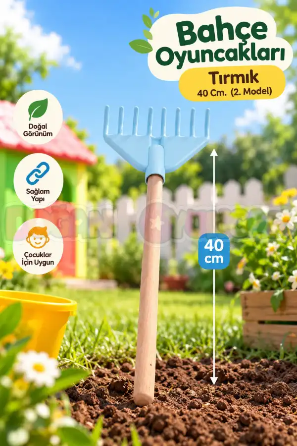 Bahçe Oyuncakları - Tırmık 40 Cm. (2. Model)