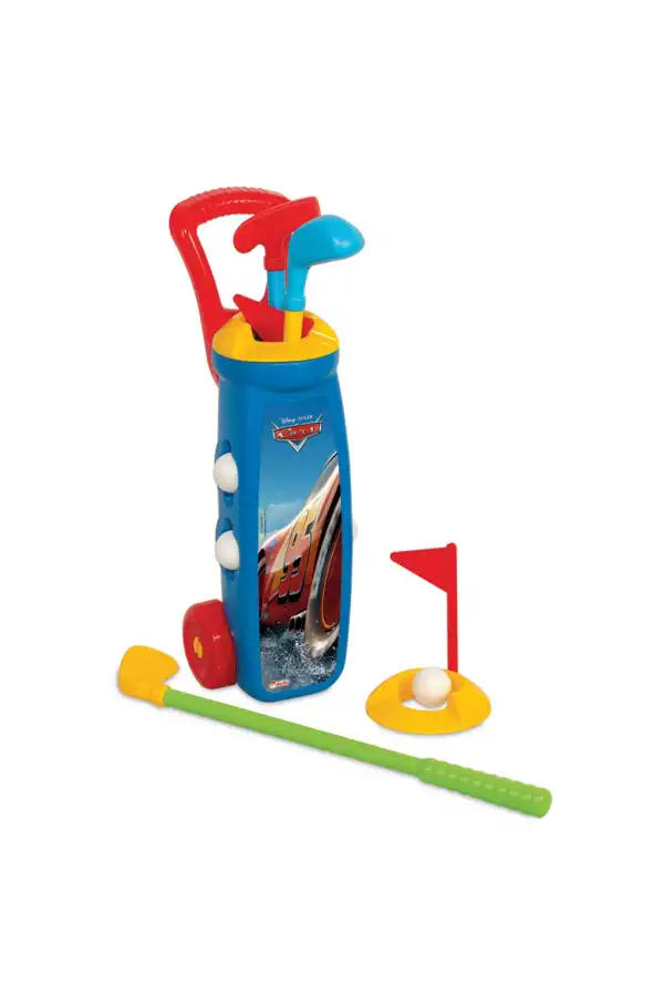 Cars Golf Arabası - Golf Seti - Bahçe Oyuncakları - Golf Oyuncakları