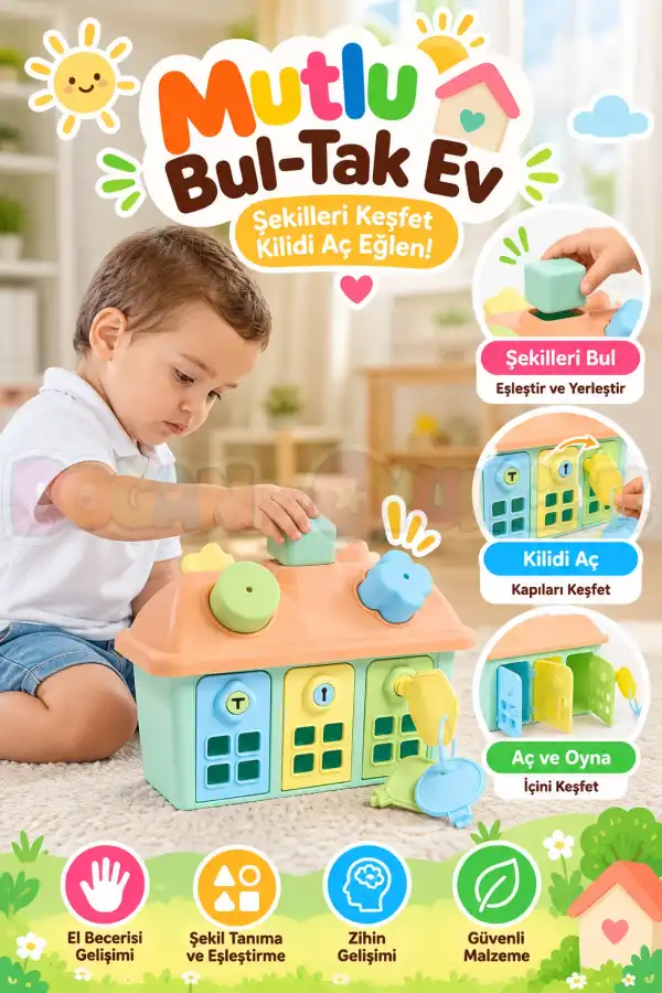 Dolu 5297 Mutlu Bul-Tak Ev - Kilitli Kapı