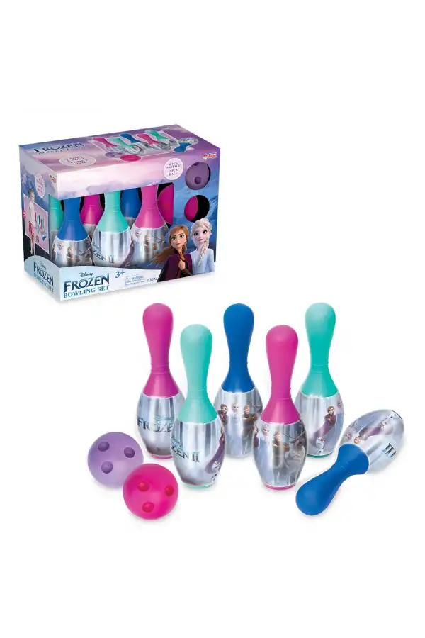 Frozen Bowling Seti - Spor Oyuncakları - Bovling Seti - Bovling Oyuncak - Bowling Yarışı