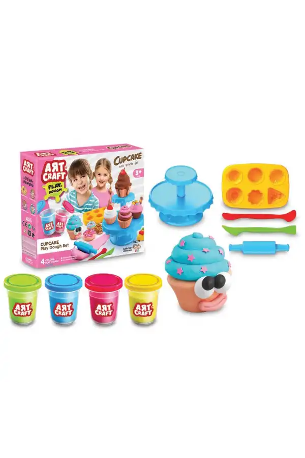 Kapkek Oyun Hamur Seti 224 Gr. - Oyun Hamuru Seti - Hamur Setleri - Kap Kek Hamur Seti - Pasta Hamur