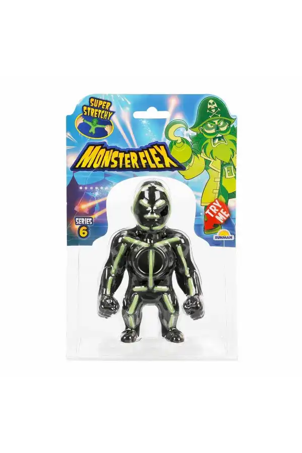 Monster Flex Stretch Neon Man Figür - Monster Stretch Figür - Esneyen Oyuncakları Esneyebilen Oyuncak