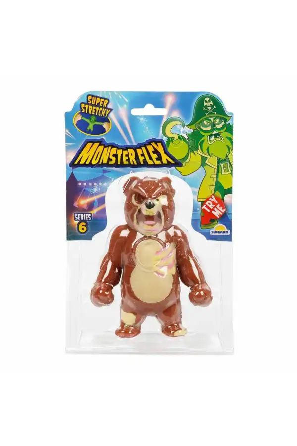 Monster Flex Stretch Teddy Zombie Figür - Monster Stretch Figür - Esneyen Oyuncakları Esneyebilen Oyuncak
