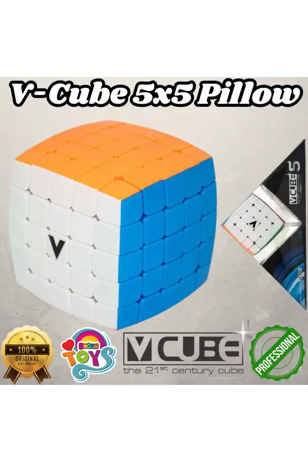 Orijinal V-Cube 5x5 Pillow Küp - V-Cube Küp - Zeka Küpü - 5x5 Pillow Küp - Akıl Küpü - Akıllı Küp -VCube