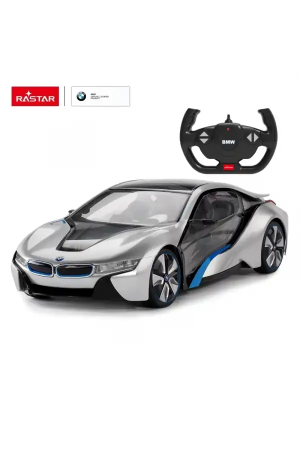 Rastar BMW I8 With İnterior Light 1:14 Uzaktan Kumandalı Araba - RC Araba