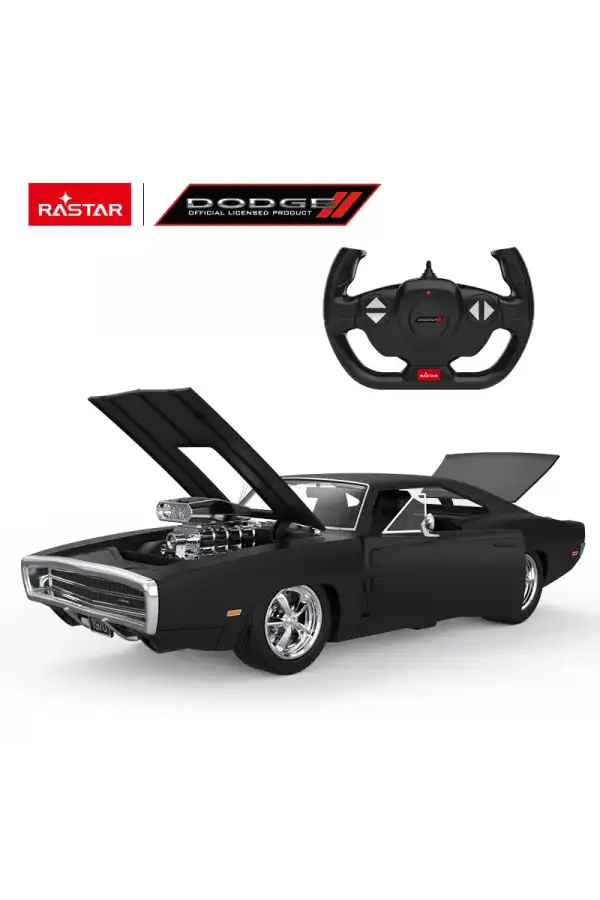 Rastar Dodge Charger R/T with engine Version 1:16 Uzaktan Kumandalı Araba - RC Araba