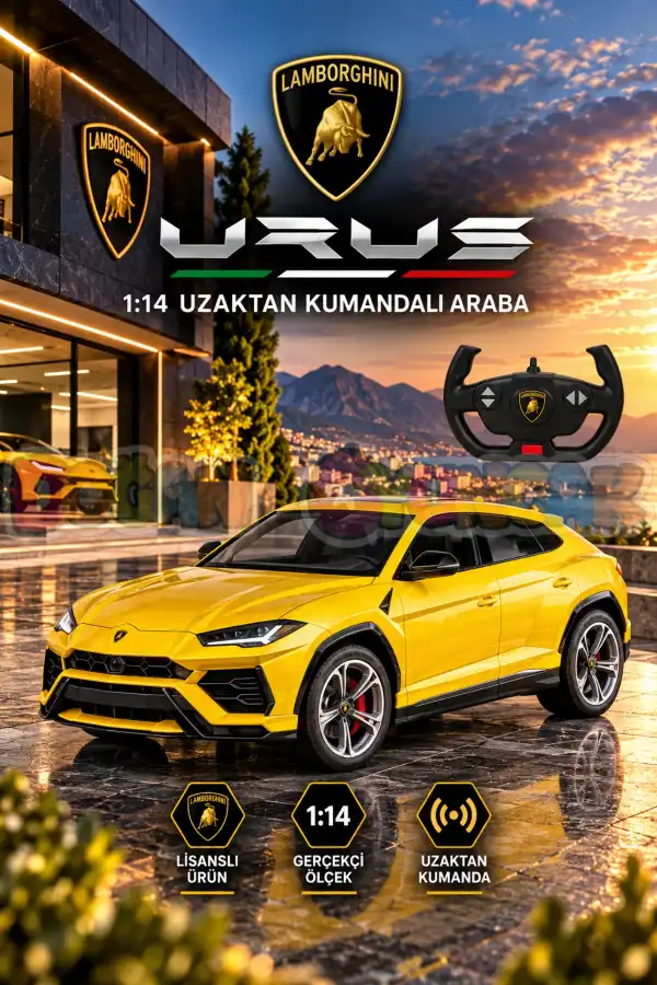 Rastar Lamborghini URUS 1:14 Uzaktan Kumandalı Araba - RC Araba