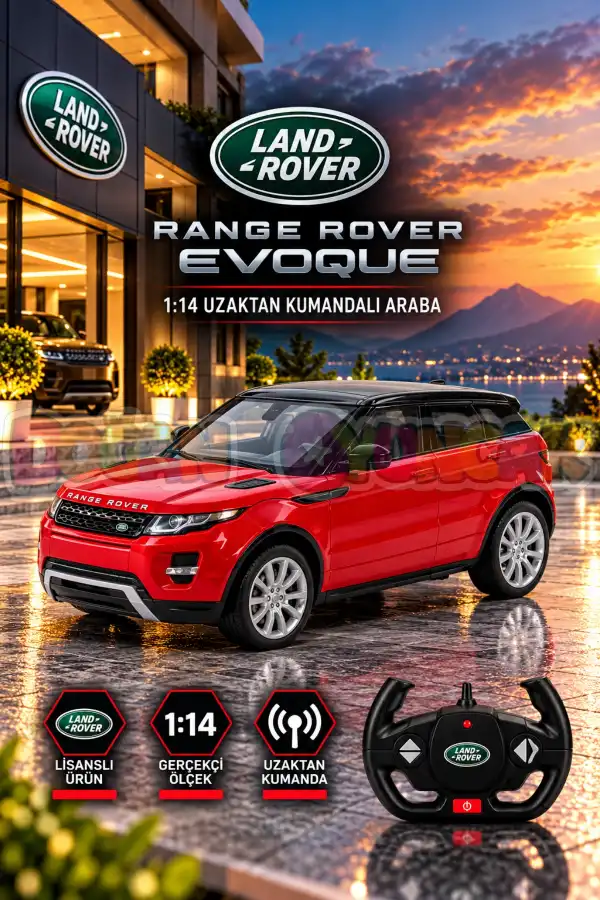 Rastar Range Rover Evoque 1:14 Uzaktan Kumandalı Araba - RC Araba