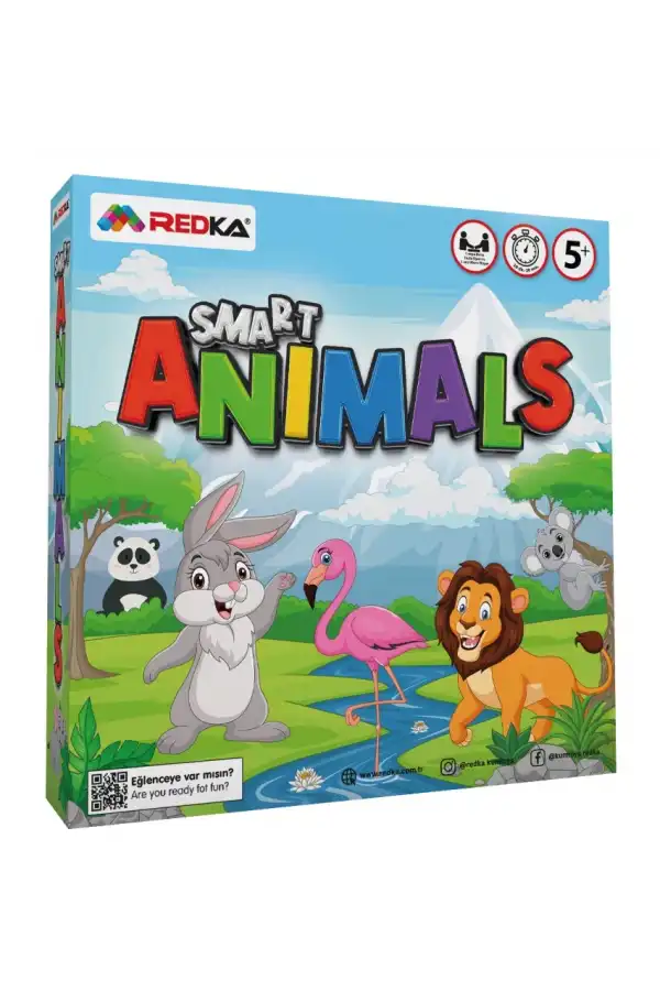 Redka Smart Animals Game - Redka Zeki Hayvanlar Oyunu - Akıl ve Zeka Oyunu - Görsel Oyun