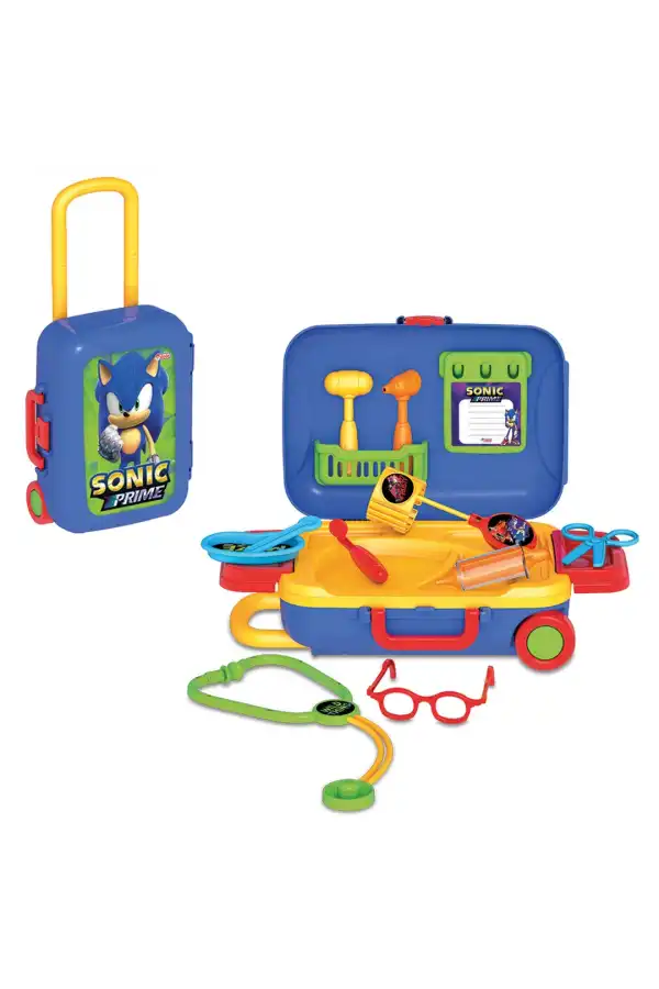 Sonic Doktor Set Bavulum - Doktor Setleri - Doktor Oyuncak Seti
