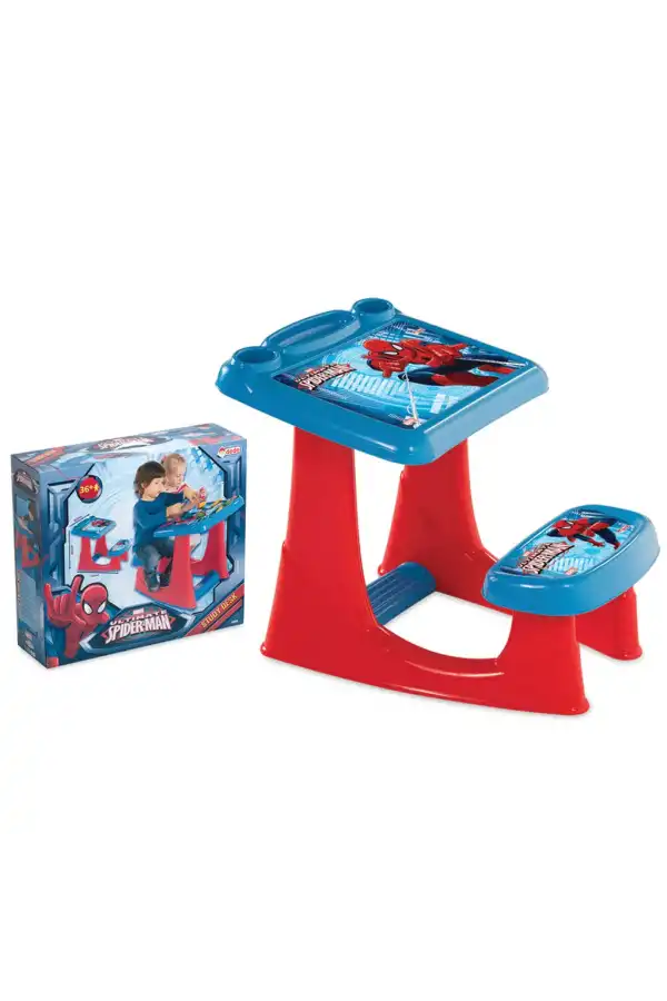 Spiderman Çalışma Masası - Çalışma Masaları - Eğitici Masa - Aktivite Masası