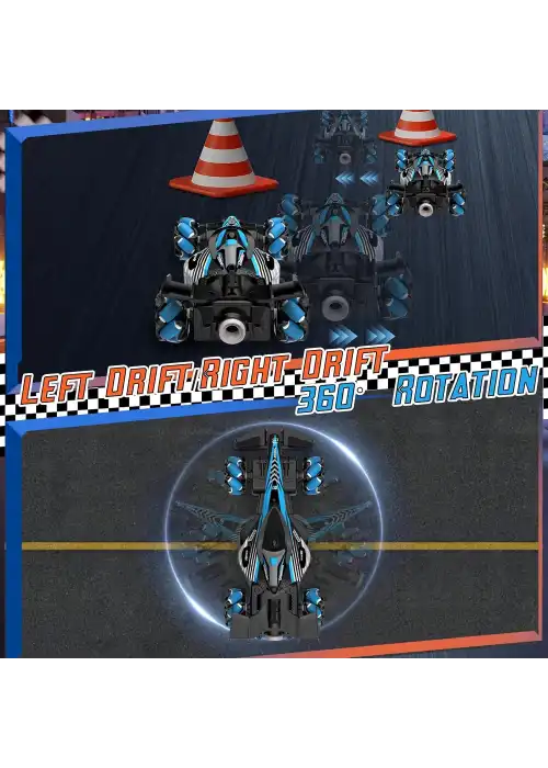 Forza 9 Spray Racing Car - Uzaktan Kumandalı Buharlı Işıklı Forza Araba Yeni Nesil Araba