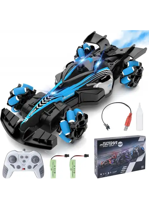 Forza 9 Spray Racing Car - Uzaktan Kumandalı Buharlı Işıklı Forza Araba Yeni Nesil Araba