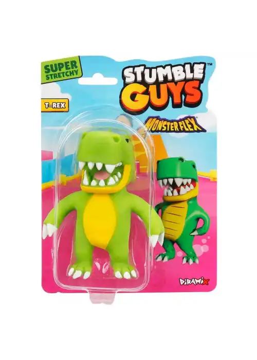 Monster Flex Stumble Guys Stretch T-Rex Figür - Stumble Guys Stretch Figür - Stumble Guys Oyuncakları