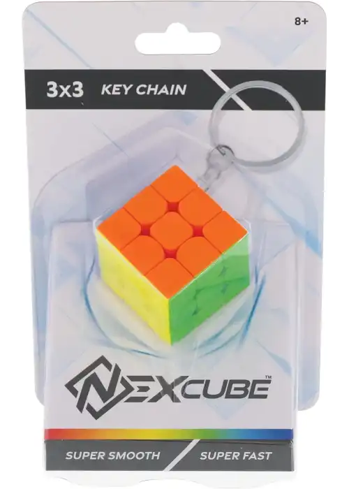 Orijinal NexCube Anahtarlık Küp- Nexcube Speed Cube - NexCube Classic 3x3 Zeka Küpü - Zeka Küpü - Rubik Küp