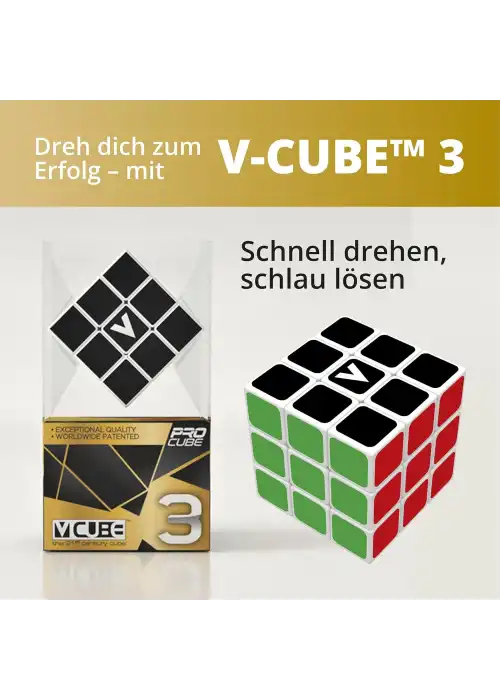 Orijinal V-Cube 3x3 Flat Küp - V-Cube Küp - Zeka Küpü - 3x3 Flat Küp - Akıl Küpü - Akıllı Küp -VCube