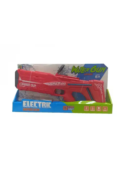 Şarjlı Su Tabancası 10 Metre Menzilli - Water Gun Elektirikli Su Eğlencesi Su Silahı Super Power