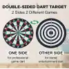 12 inc. İğneli Dart Tahtası Seti (29 cm.) - Oyuncak Dart Seti - İğneli Dart Oyuncak - Dart Oyunu Seti