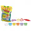 6lı Polybag Oyun Hamur Seti 168 Gr. - Oyun Hamuru Seti - Hamur Setleri - Hamur Kalıpları