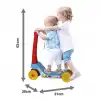 Benim Ilk Scooter - Plastik Scooter - 4 Tekerli Scooter - Bingit - Kaykay
