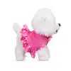 Pilli Sesli Yürüyen Sevimli Köpek Puffy - Kumandalı Peluş Köpek - Havlayan Sevimli Köpek - Hareket Eden Köpek