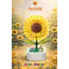 Mikro Blok Ayçiçeği Çiçek Lego - Lego Setleri Mini Lego - Çiçek Lego - Blossom Çiçek Lego