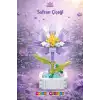 Mikro Blok Safran Çiçeği Çiçek Lego - Lego Setleri Mini Lego - Çiçek Lego - Blossom Çiçek Lego