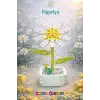 Mikro Blok Papatya Çiçek Lego - Lego Setleri Mini Lego - Çiçek Lego - Blossom Çiçek Lego