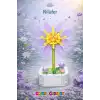 Mikro Blok Nilüfer Çiçek Lego - Lego Setleri Mini Lego - Çiçek Lego - Blossom Çiçek Lego