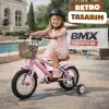 BMX Legano Optimium Series Retro 12 Jant Çocuk Bisikleti Pembe - Legano 12 Jant Bisiklet Retro BMX Bisiklet