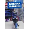 Slikon Tekerli Mavi Paten 31-34 Numara - Silikon Tekerli Paten Alıştırma Pateni - Silikon Tekerlekli