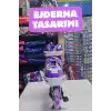 Slikon Tekerli Mor Paten 31-34 Numara - Silikon Tekerli Paten Alıştırma Pateni - Silikon Tekerlekli