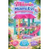 Milanın Miami Evi - Ev Oyuncak - Milanın Miami Ev Seti - Barbie Ev Seti - Rüya Evi - Oyun Evi