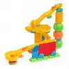 Kaktüs Bloklar Top Parkuru (100 Parça) - Kaktüs Oyuncak - Kaktüs Lego - Taraklı Lego Seti