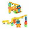 Kaktüs Bloklar Top Parkuru (100 Parça) - Kaktüs Oyuncak - Kaktüs Lego - Taraklı Lego Seti