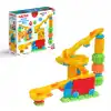 Kaktüs Bloklar Top Parkuru (100 Parça) - Kaktüs Oyuncak - Kaktüs Lego - Taraklı Lego Seti