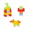 Yumuşak Bloki Blokları Kova 42 Parça - Büyük Yumuşak Bloklar - Büyük Soft Lego Oyuncakları