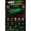 Midi Pool Orta Bilardo Masası - Bilardo Maçı - Bilardo Oyuncak - 8 Ball Oyunu - Büyük Bilardo Seti - Bilardo Oyuncağı