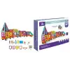 Orijinal Magnetic DIY 71 Parça Manyetik Lego - Magnetic Magical Magnet - Mıknatıslı Lego