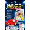 Fileli Masa Tenisi Raketi - Okul İçin Masa Tenisi Raketi - Tenis Oyuncakları - Masa Tenisi Oyunu - Fileli Raket