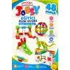 Mega Joesy Eğitici Blok Oyunu 48 Parça - Oyuncak Lego Seti - Birbirine Geçmeli STEM Lego Seti - Eğitici Oyuncak