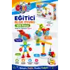Crazy Eğitici Blok Oyunu 100 Parça - Oyuncak Lego Seti - Birbirine Geçmeli STEM Lego Seti - Eğitici Oyuncak