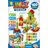 Smarty - Akıllı Sayılar Blok Oyunu 100 Parça - Oyuncak Lego Seti - Birbirine Geçmeli STEM Lego Seti - Eğitici Oyuncak