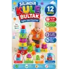 Silindir Kule Bultak - Bultak Lego - Bebek Oyuncağı - Şekil Takmaca - Kule Oyunu