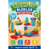 Kaktüs Bloklar (50 Parça) - Kaktüs Oyuncak - Lego Seti - Kaktüs Lego - Taraklı Lego Eğitici Lego Seti