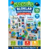 Polis Kaktüs Bloklar (55 Parça) - Kaktüs Oyuncak - Lego Seti - Kaktüs Lego - Taraklı Lego