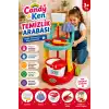 Candy & Ken Temizlik Arabası - Ev Eşyaları Seti - Ev Oyuncakları Seti - Vileda Seti