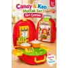 Candy & Ken Mutfak Set Sırt Çantası - Mutfak Setleri - Bulaşık Seti - Mutfak Gereçleri