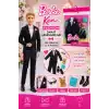 Barbie Ken Fashion - Damat Aksesuarları HWV77 - Barbie Ken Oyuncak Barbie Bebek Damat Oyuncak